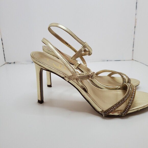 Sam Edelman Women's Daisie Sandal  Gold Size 8 M - Picture 11 of 11